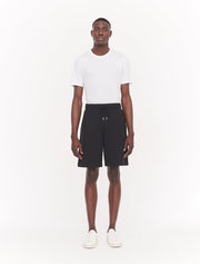 Black Loopback Shorts