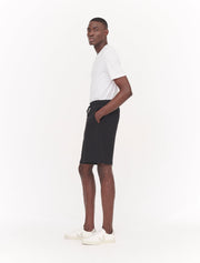 Black Loopback Shorts