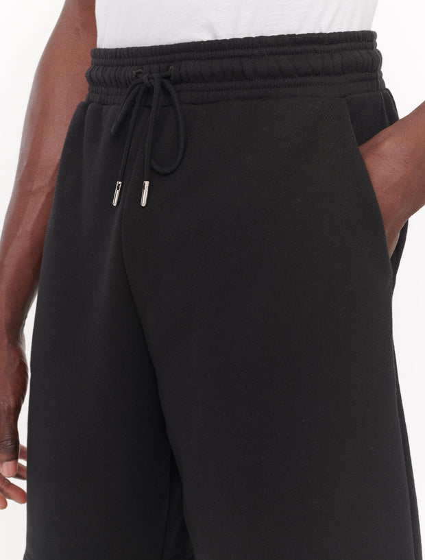 Black Loopback Shorts