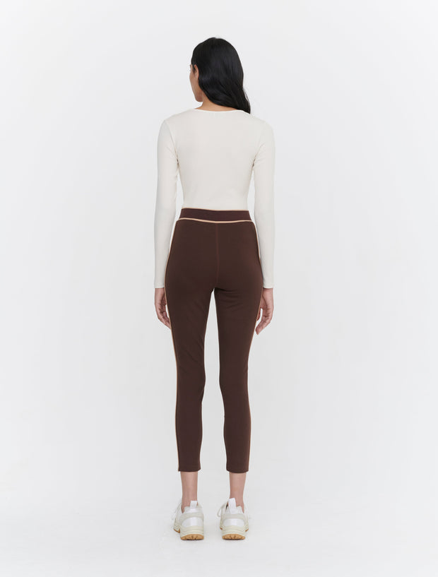 Organic Cotton Piped Leggings