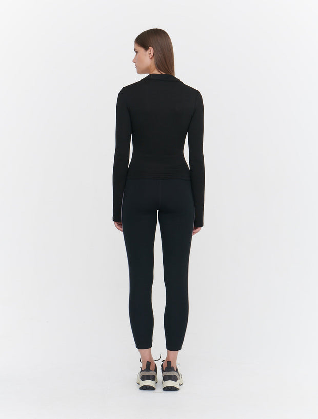 Organic Cotton Piped Leggings