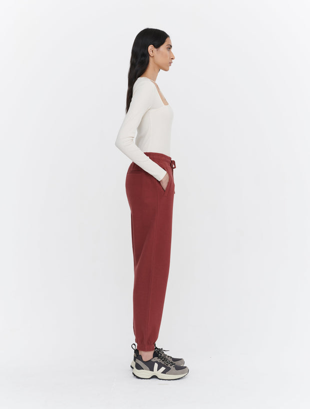 Organic Cotton French Rib Joggers