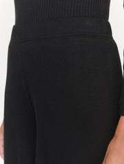 Black culotte trousers