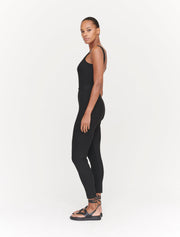 Black ribbed Legging