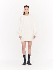 White long Sweatshirt tops for women