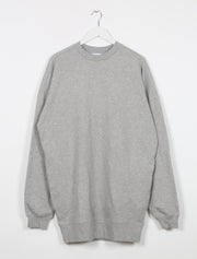 Grey long Sweatshirt tops for women