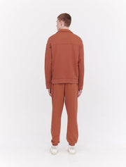 Organic Cotton Loopback Half Zip Sweat