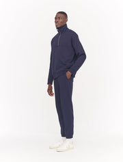 Organic Cotton Loopback Half Zip Sweat