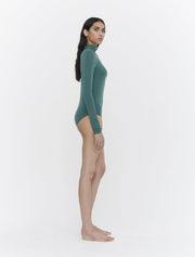 High Cowl Neck Long Sleeve Body