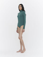 High Cowl Neck Long Sleeve Body