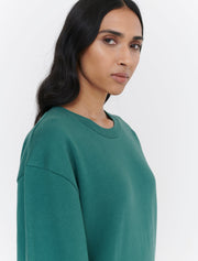 Loopback Tulip Crew Neck