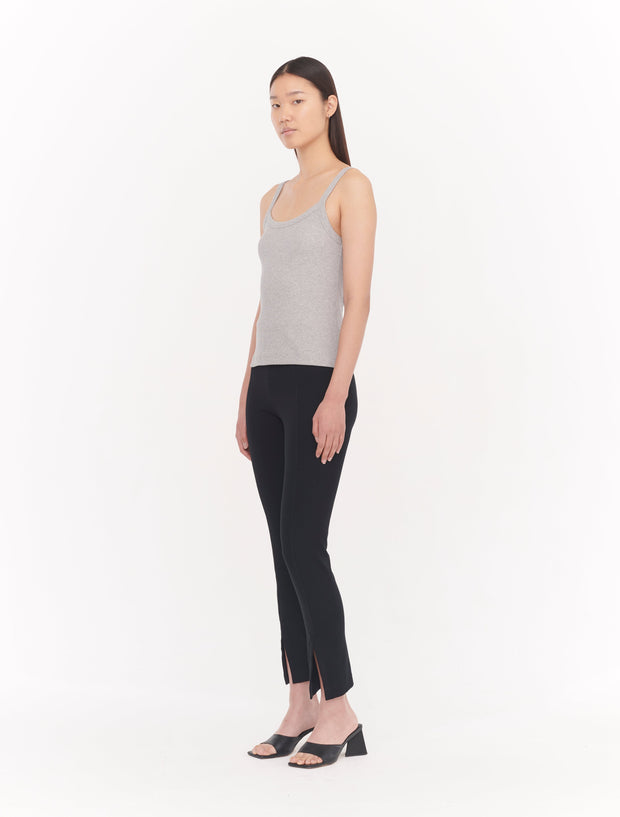 Ava Stretch Organic Cotton Rib Tank