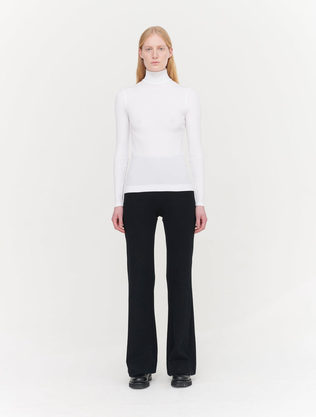 ribbed long sleeve top