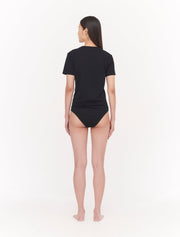 black t shirt bodysuit